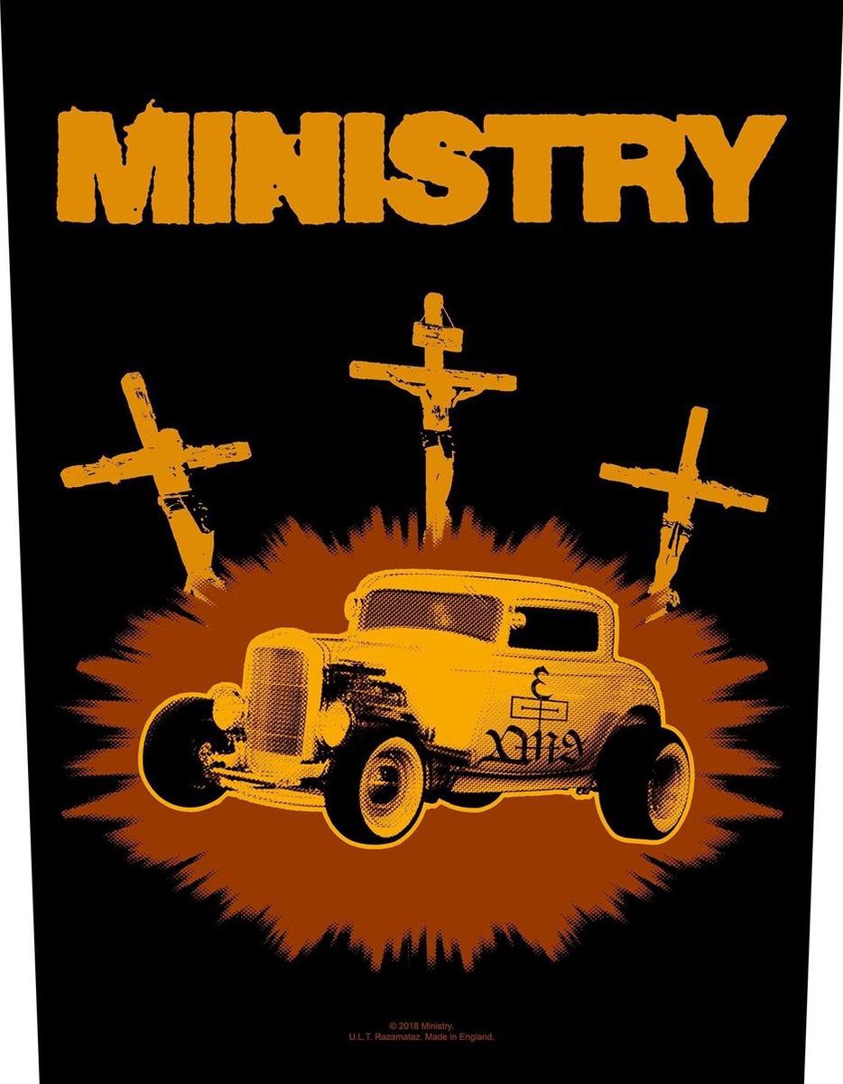 Ministry | Jesus Build My Hotrod | Grote rugpatch